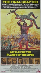 Battle For The Planet Of The Apes Original US Three Sheet
Vintage Movie Poster