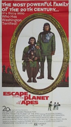 Escape From The Planet Of The Apes Original US Three Sheet
Vintage Movie Poster