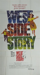 West Side Story Original US Three Sheet
Vintage Movie Poster
Best Picture