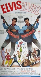 Double Trouble Original US Three Sheet
Vintage Movie Poster
Elvis Presley