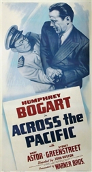 Across The Pacific Original US Three Sheet
Vintage Movie Poster
Humphrey Bogart