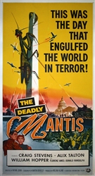 The Deadly Mantis Original US Three Sheet
Vintage Movie Poster