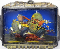 Jeral Tidwell Radiator Repair Monster Original Painting