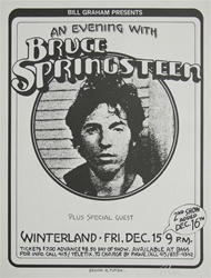 Bruce Springsteen Concert Poster