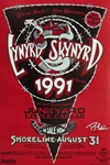 Lynyrd Skynyrd Original Concert Poster