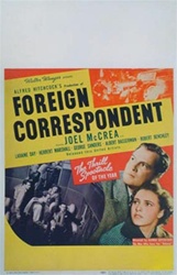 Foreign Correspondent US Window Card