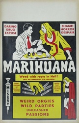 Marihuana US Window Card