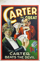 Carter Beats the Devil US Window Card
Original Magic Poster
Vintage Movie Poster
Vintage Film Poster