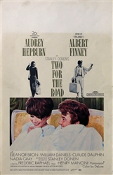 Two For The Road US Window Card
Vintage Movie Poster
Audrey Hepburn