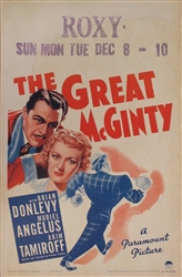 The Great McGinty US Window Card
Vintage Movie Poster
Preston Sturges