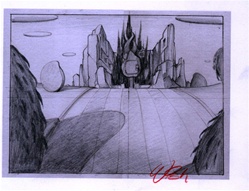 Charles Wish Dead Meadow 2 Original Drawing