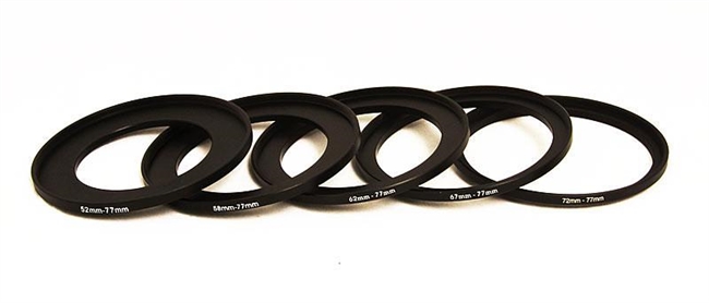 G-SUR/77KIT  77mm Filter Step Up Ring Set