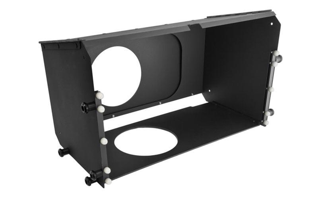 GHHPK : Hurricane Hood and Plate Kit with dual baffles (circular hole) (Universal)