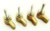 Mobar Locking Lever Knobs for Bracket set of 4 with washers