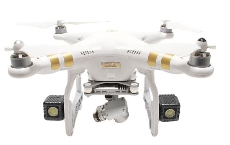 LumeCube LC-P322: LIGHTING KIT FOR DJI PHANTOM 3 PRO & ADVANCED DRONE