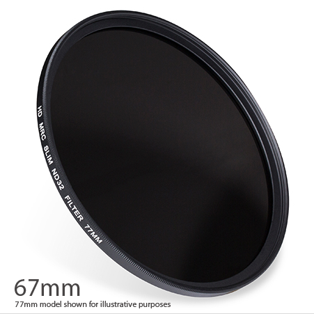 ND32-67 : ND 1.5 ( ND32 ) 5 stop Neutral Density Filter 67mm