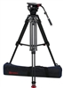 OZ-18AL2HD : OZEN 100AL2HD 100mm Aluminum Tripod & Agile 18 Fluid Head System (E-Z-Load)