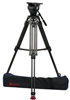 OZEN 100CF2HD 100mm Carbon Fiber Tripod & Agile 18 Fluid Head System (E-Z-Load)