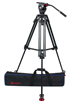 OZ-75AL2HD : OZEN 75AL2HD 75mm Aluminum Tripod & Agile 6 Fluid Head System (E-Z-Load)