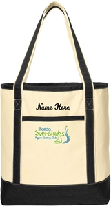 Florida Everblades Jumbo Canvas Boat Tote