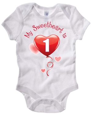 Birthday Sweethear Onsie