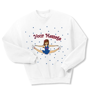 Cheer Toe Touch Crewneck Fleece