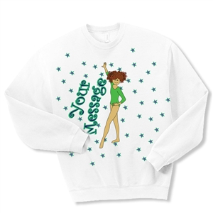 Gymnastics Stretch Crewneck Fleece