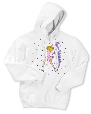 Ice Skate Ina Bauer Hoodie