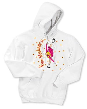 Ice Skate Spiral Hoodie