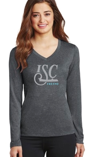 ISC Fresno Ladies Long Sleeve V Tee