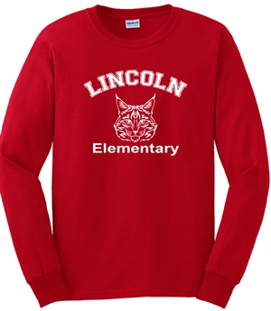 Lincoln Elementary Desing B Long Sleeve Tee