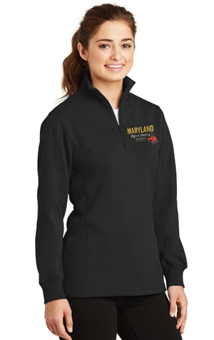 Maryland FSA Ladies 1/4 Zip Sweatshirt