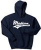 Madison Navy Hoodie Design B