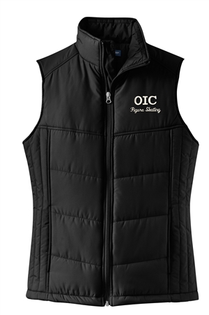 OIC Figure Skating Ladies Puffy Vest