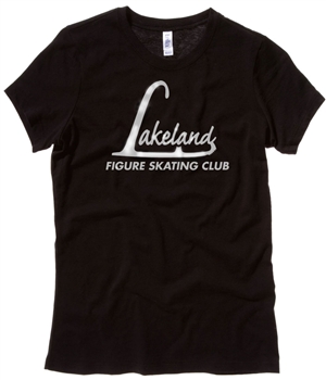 Lakeland Girls/Ladies Jesey Tee Black