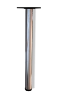 Table Leg Single Chrome