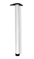 Table Leg Single White