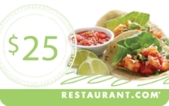 $25 Restaurant.com eGift Card