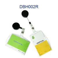 DBH002R Durable id card holder with a retractable ID reel