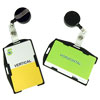 DBH005R Dual-sided rigid card holder with a ID reel