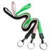 3/8 inch Key lanyard with a metal key ring-blank-LNB320N