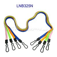 3/8 inch Doubel hook lanyard attached a plastic hook on each end-blank-LNB325N