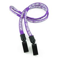 LNP03D2N Custom Double Clip Lanyard