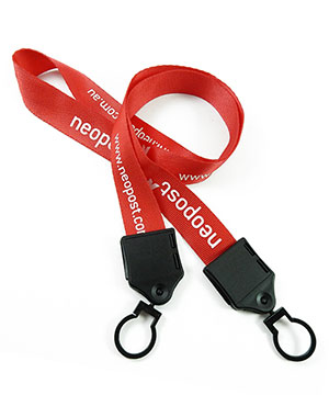 LNP06D1N Personalized Double End Lanyard