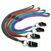 3/8 inch Breakaway lanyard attached split ring with whistle-blank-LRB32WB