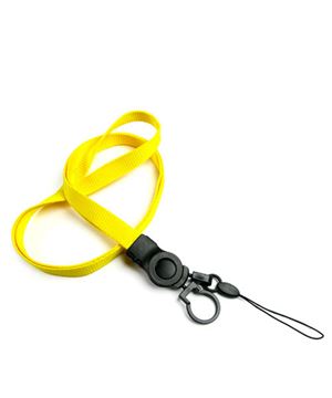 The single color cellphone key ring lanyard with cell phone keeper and keyring.