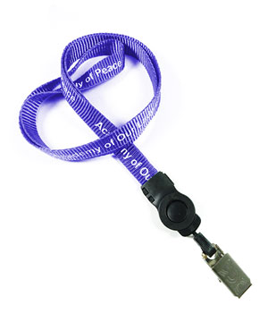 LTP040CN custom metal clip lanyards