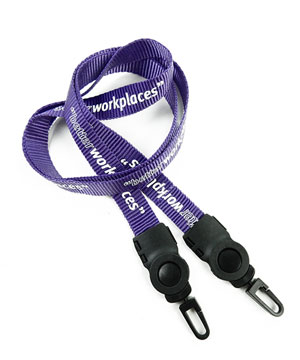 LTP05D3N Custom Double Hook Lanyard