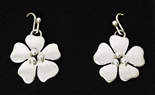 ARTIE YELLOWHORSE STERLING FLOWER EARRINGS