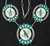 LEONARD AND ALBERTA LONJOSE INLAID QUAIL NECKLACE